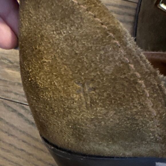 Frye Meghan Shootie Bootie Chestnut 7B - Picture 4 of 10